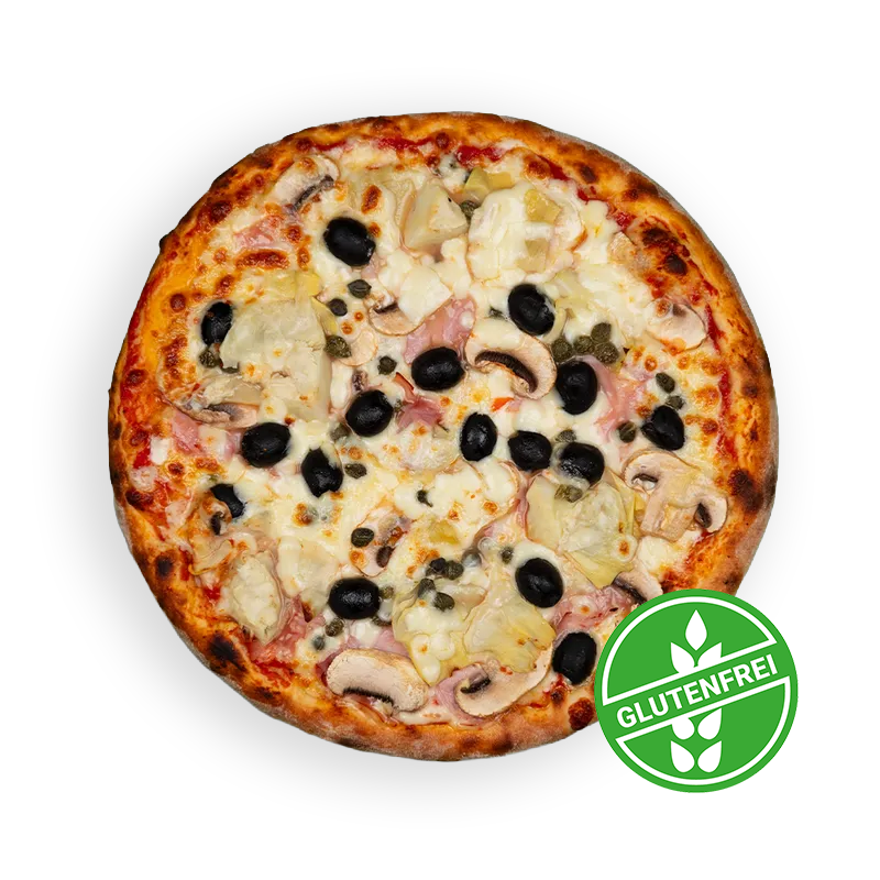Pizza Capricciosa (glutenfrei) Ø30cm