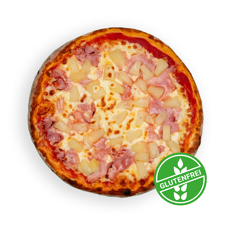 Pizza Hawaii (glutenfrei) Ø30cm
