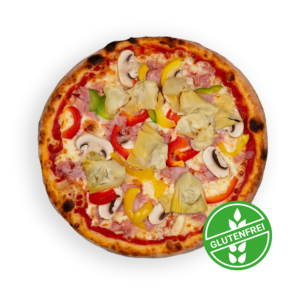 Pizza Quattro stagioni (glutenfrei) Ø30cm