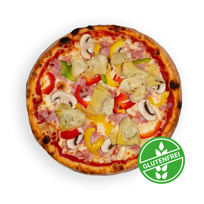 Pizza Quattro stagioni (glutenfrei) Ø30cm