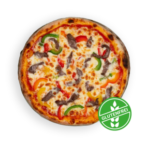 Pizza Stroganoff (glutenfrei) Ø30cm
