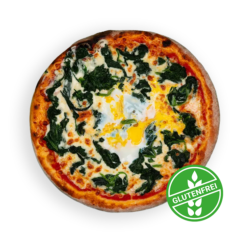 Pizza Uovo (glutenfrei) Ø30cm