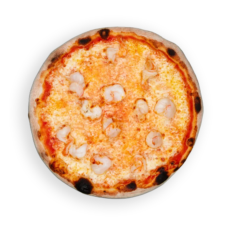 Pizza Crevetten