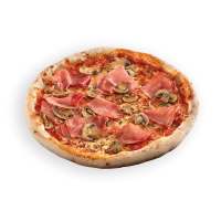 PIZZA-Prosciutto e funghi
